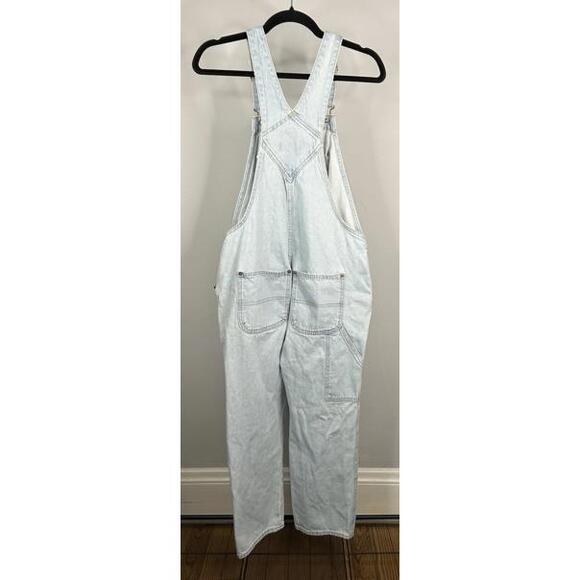 Old Navy Denim Overalls Women’s Size 6 Petite - Picture 2 of 3